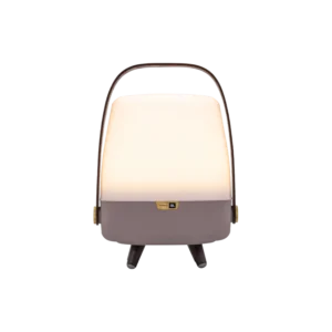 KOODUU Play Lite-up outdoor rechargeable lamp and speaker in Earth for sale from The Outdoor Scene, Dublin
