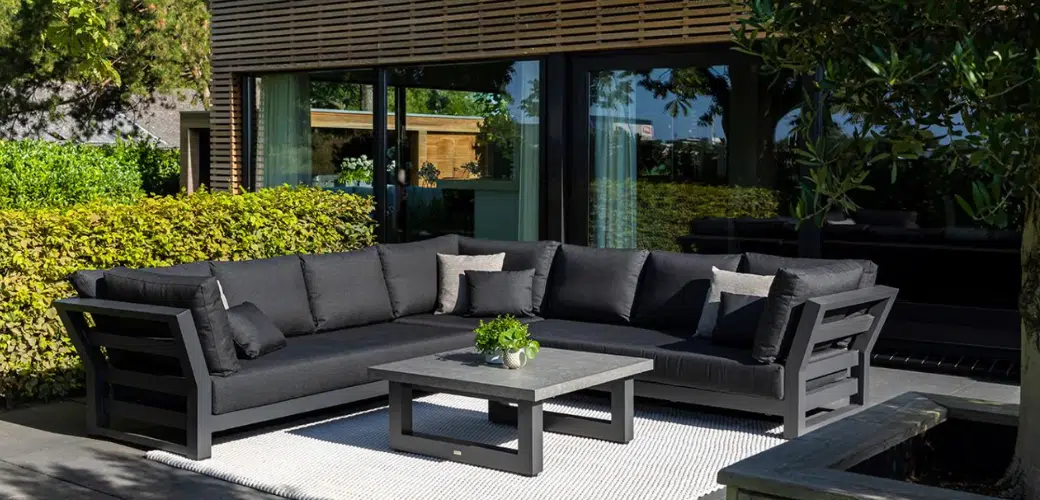 Garden Furniture corner sofa set for all weather, for sale from The Outdoor Scene, Dublin 14, Ireland