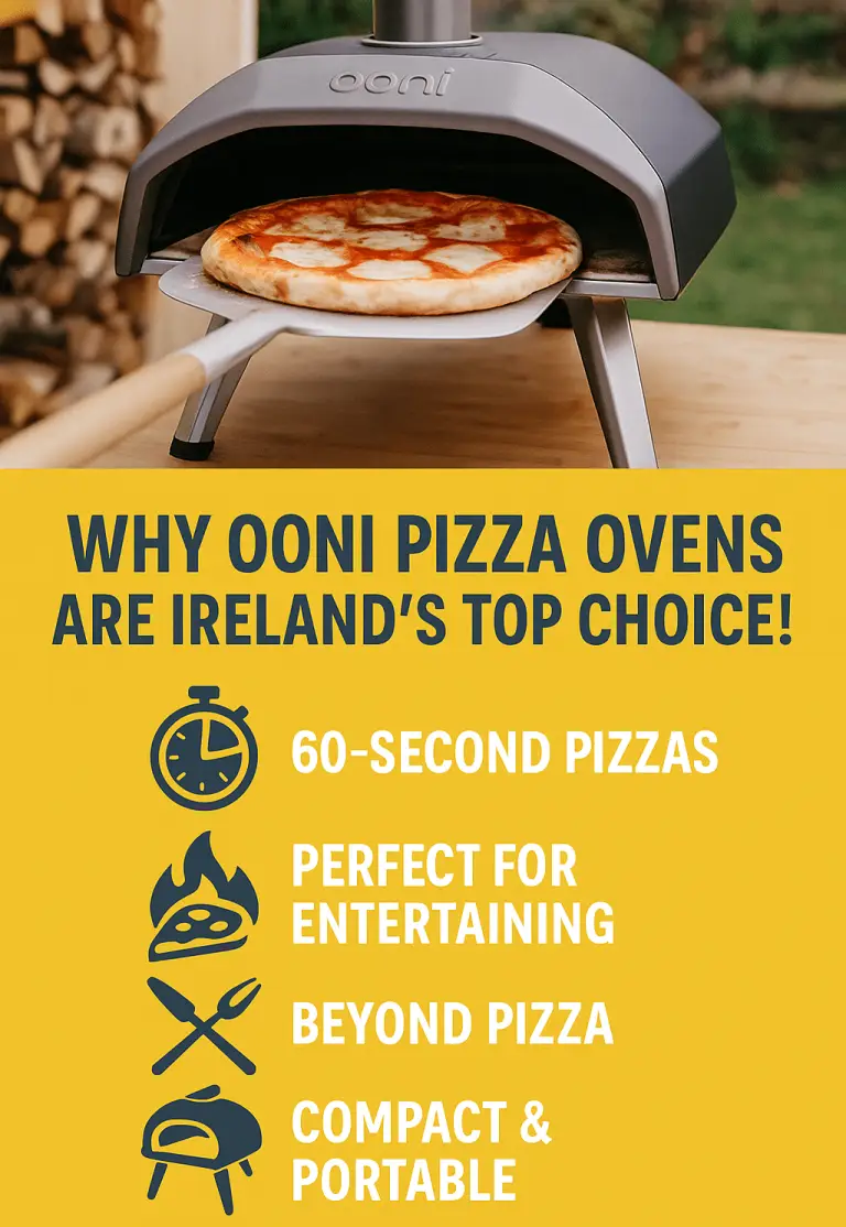 Ooni Pizza Oven in Ireland. Buy pizza oven from The Outdoor Scene 2 goatstown, Dublin 14. 4 reasons why you should buy Ooni pizza oven infographics