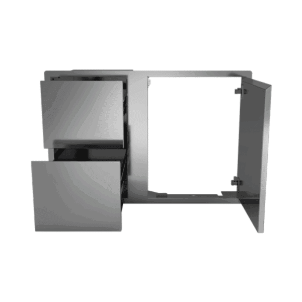 BeefEater Dual Drawer and single Door Outdoor Kitchen Finishings