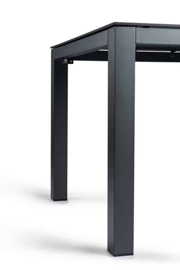 Briga Bistro Dining Table – 80cm X 80cm – Trespa Graphite top