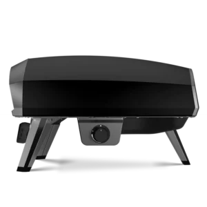 Ooni Koda 2 pro pizza oven side vide with knob and enamel finishing. Dublin, Ireland