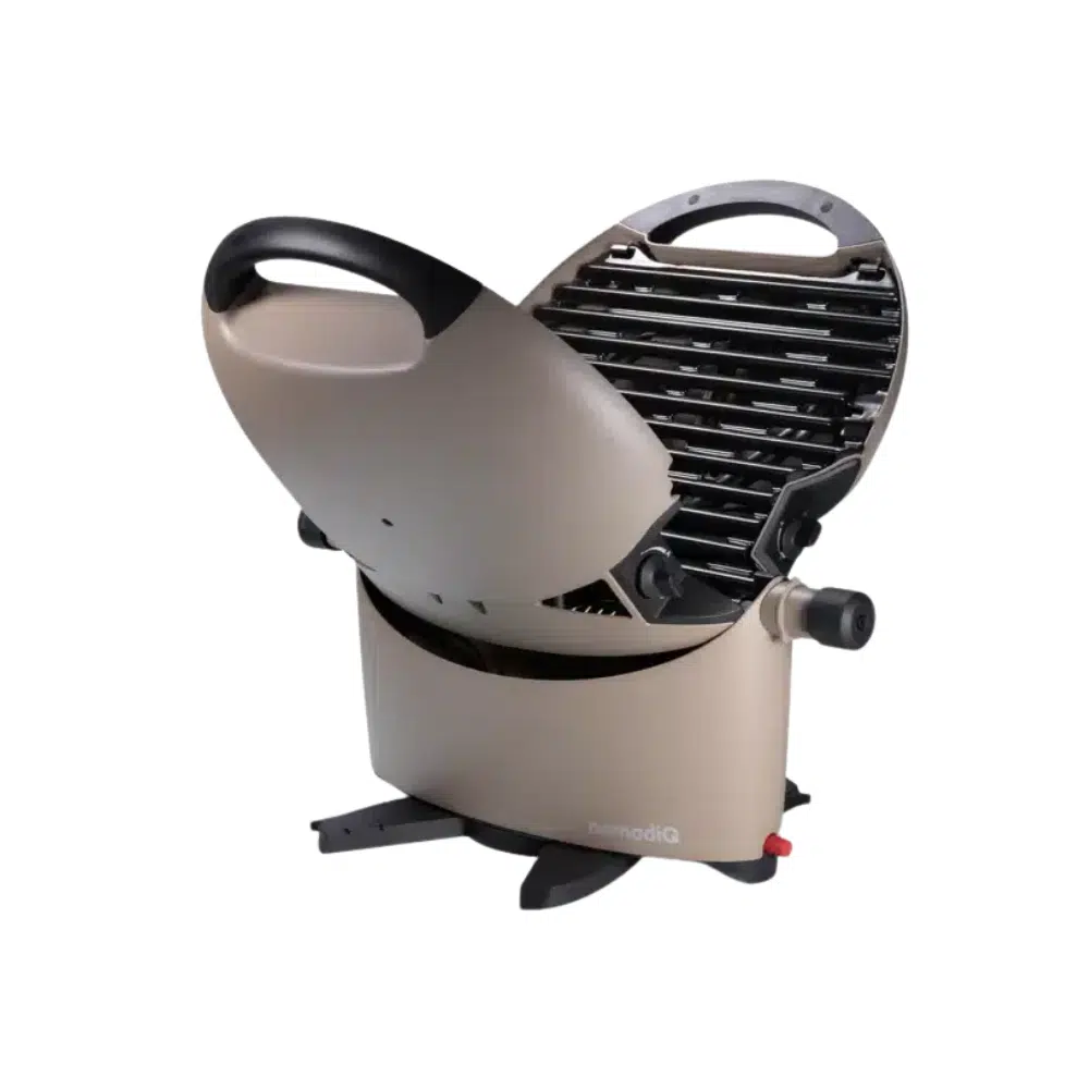 NomadiQ Grey Gas BBQ model 3.0
