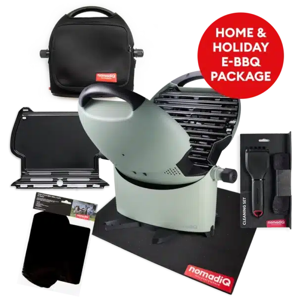 NomadiQ Home & Holiday e-BBQ Package
