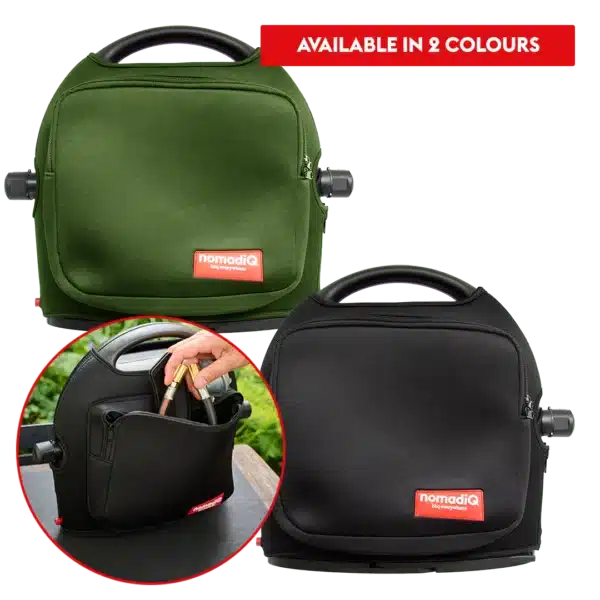 NomadiQ protection pouch with extra storage compartment