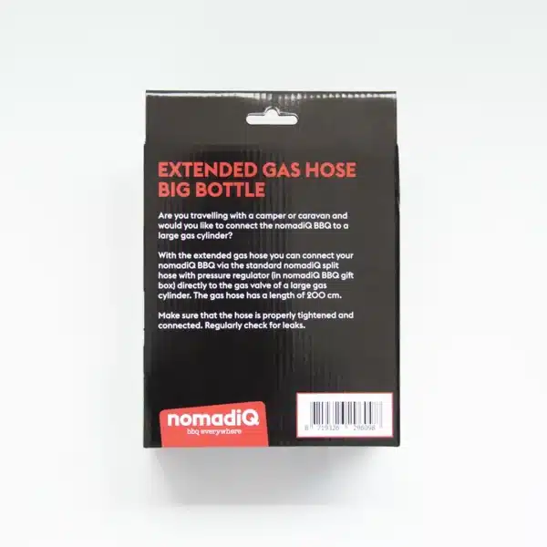 NomadiQ extended gas hose large bottle