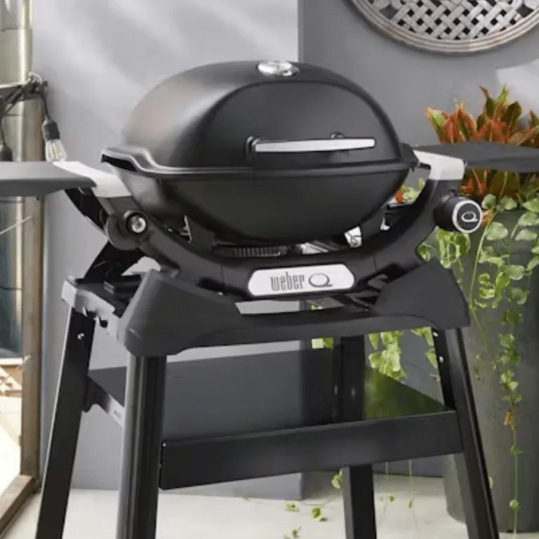 Weber Gas BBQ Ireland lifestyle Q1200 N for sale from The Outdoor Scene Easy installation