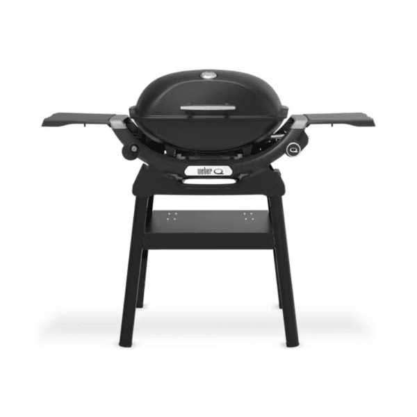 Weber Q2200 N Gas BBQ with Compact Stand & Side Shelf