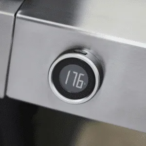 Weber Genesis E 435W Gas BBQ with digital thermometer for sale in Ireland