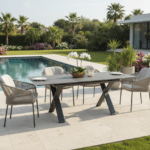 Albatros Taupe 6–8 Seater Garden Dining Set
