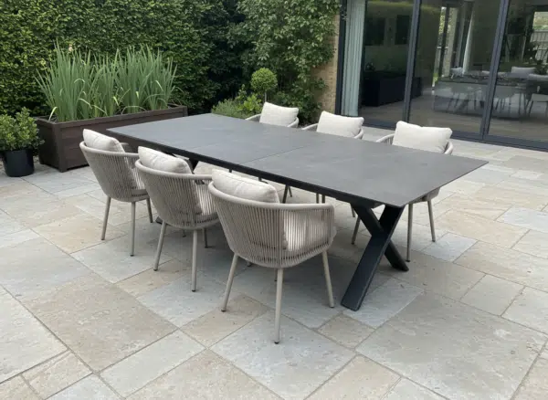 Albatros Taupe 6–8 Seater Garden Dining Set