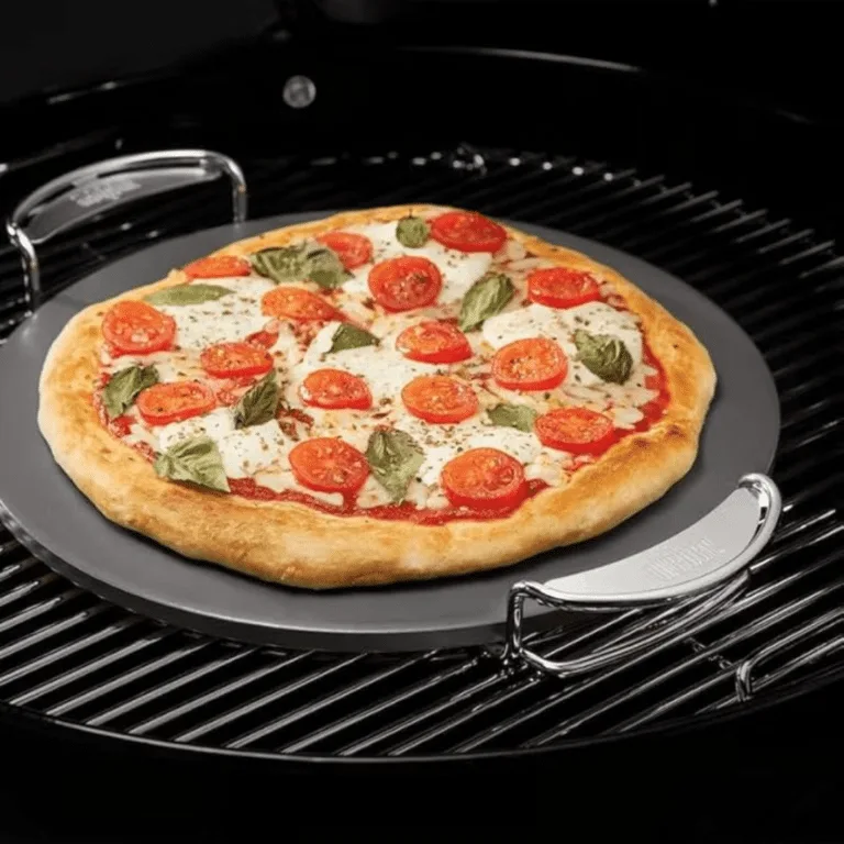 Weber Round Glazed Baking Stone 36cm for sale in Ireland at The Outdoor Scene