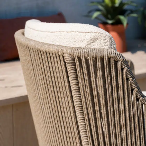 Bernini Premium Garden Dining Chair Terre with 2 Cushions