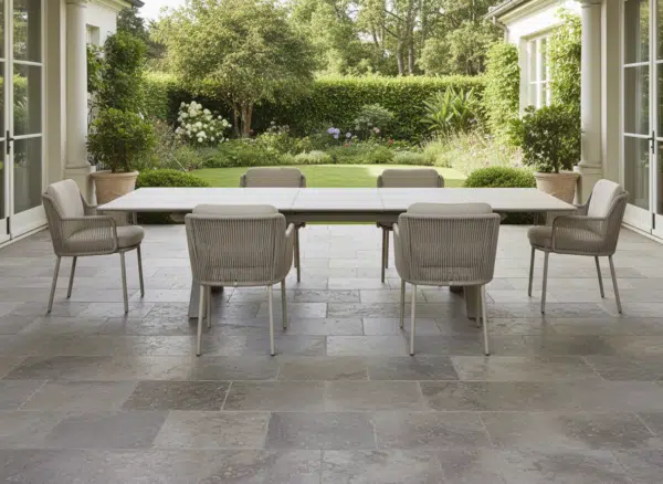 Albatros Taupe 8-10 Seater Large Garden Dining Set