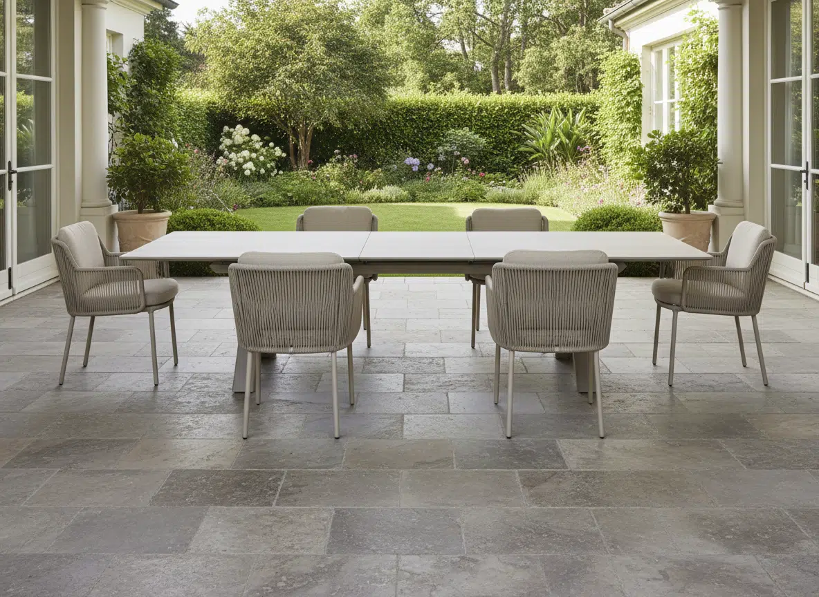 Albatros Taupe 8-10 Seater Large Garden Dining Set