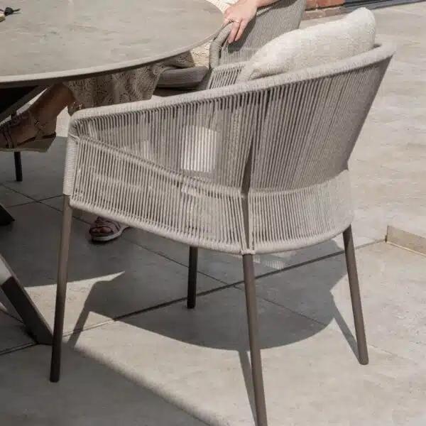 Florence dining chair with 2 cushions – Terre