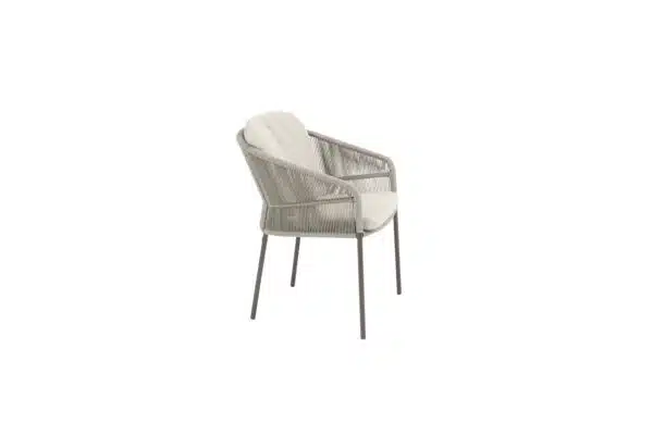 Florence dining chair with 2 cushions – Terre