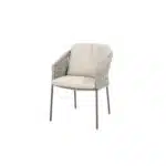 Florence dining chair with 2 cushions - Terre