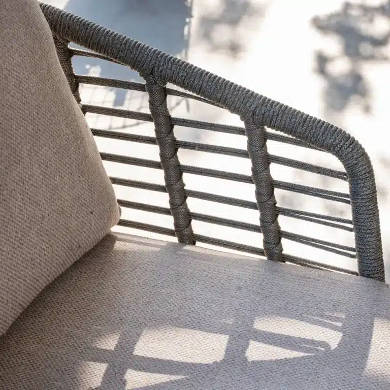 Puglia rope Dining chair in Terre for sale from The Outdoor Scene Dublin 14