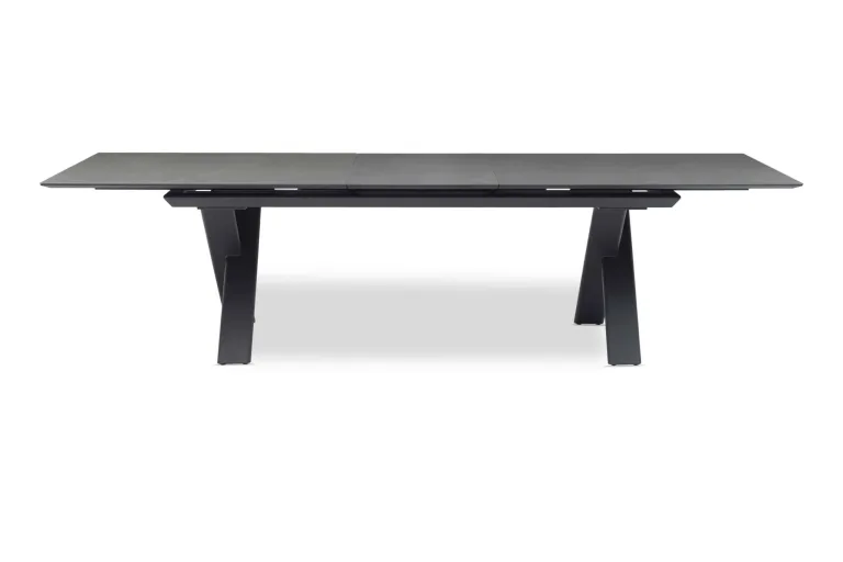 Shop Garden dining table - Albatros Taupe 180cm 6 - 8 seater extendable dining table from The Outdoor Scene, Ireland side