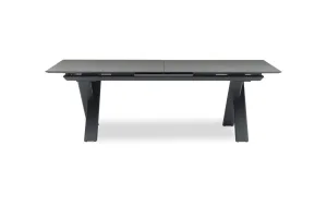 Shop Garden dining table - Albatros Taupe 180cm 6 - 8 seater extendable dining table from The Outdoor Scene, Ireland. Fully close