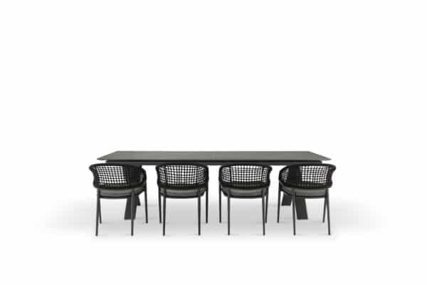 Albatros Taupe 8-10 Seater Extendable Garden Dining table