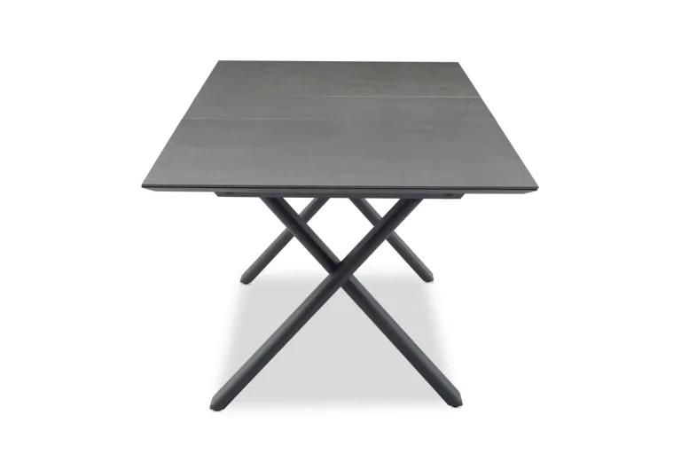 Shop Garden dining table - Albatros Taupe 240cm 8 -10 seater extendable dining table from The Outdoor Scene, Ireland. Front fully open