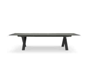 Shop Garden dining table - Albatros Taupe 240cm 8 -10 seater extendable dining table from The Outdoor Scene, Ireland. Fully open side
