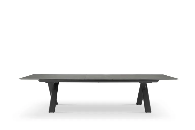 Shop Garden dining table - Albatros Taupe 240cm 8 -10 seater extendable dining table from The Outdoor Scene, Ireland. Fully open side
