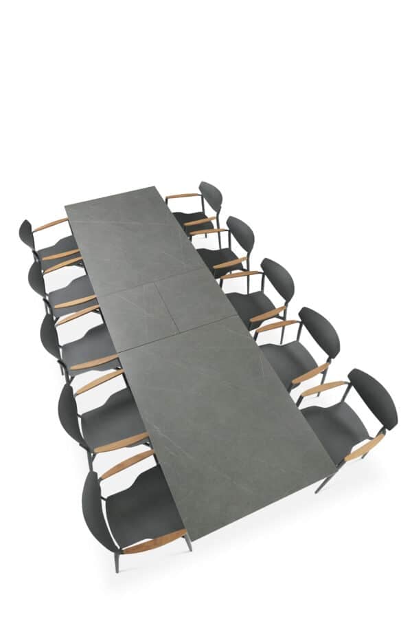 Albatros Taupe 8-10 Seater Extendable Garden Dining table
