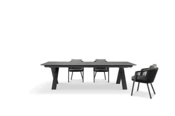Albatros Taupe 8-10 Seater Extendable Garden Dining table