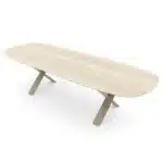 Albatros Organic Extendable Dining Table - 8-10 Seater in Bob Sand