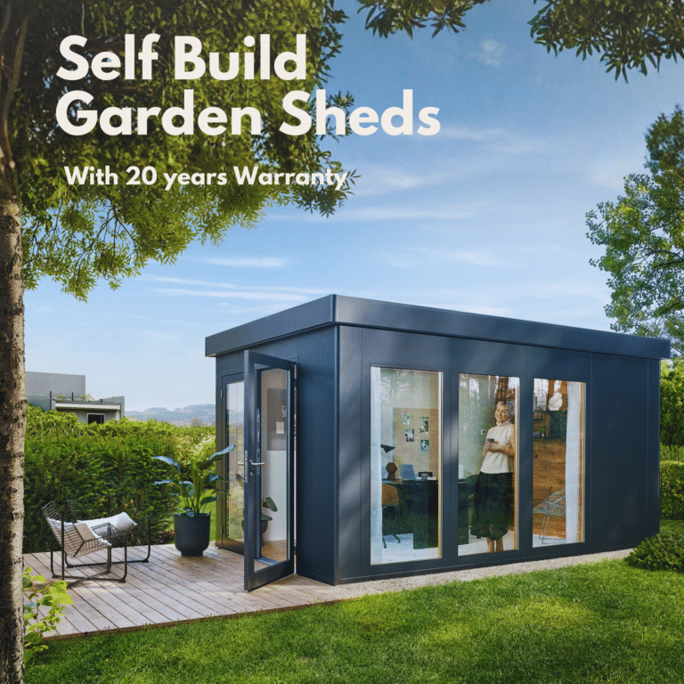 Biohort Self build Garden Shed for sale from The Outdoor Scene. Display available in store. visit Dublin 14 to know more