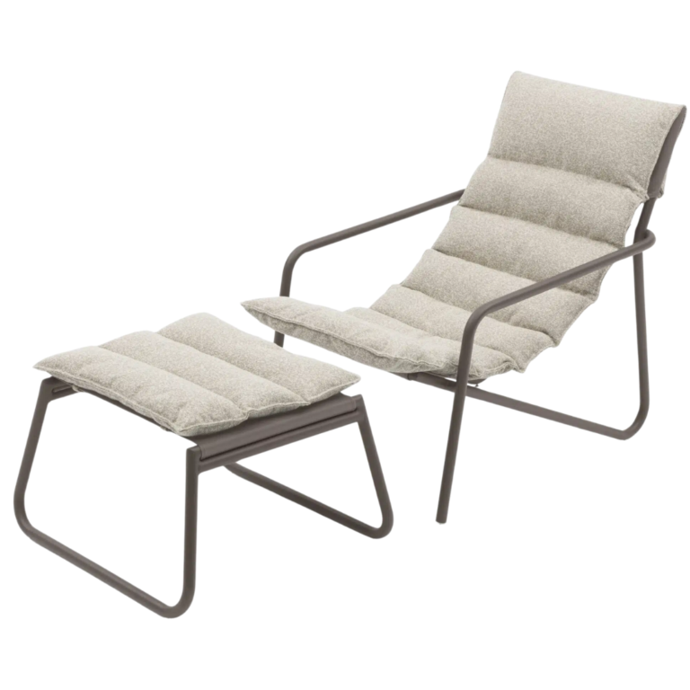 Coast Beacher chair and footrest