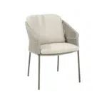 Florence dining chair with 2 cushions - Terre