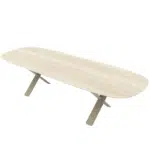 Albatros Organic Extendable Dining Table - 8-10 Seater in Bob Sand