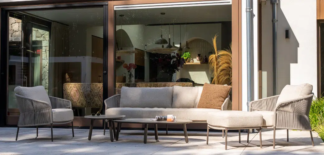 Outdoor Garden Furniture Florence y 3 seater with arm chairs for sale from the Outdoor Scene, Dublin 14, Ireland. Premium furniture collection