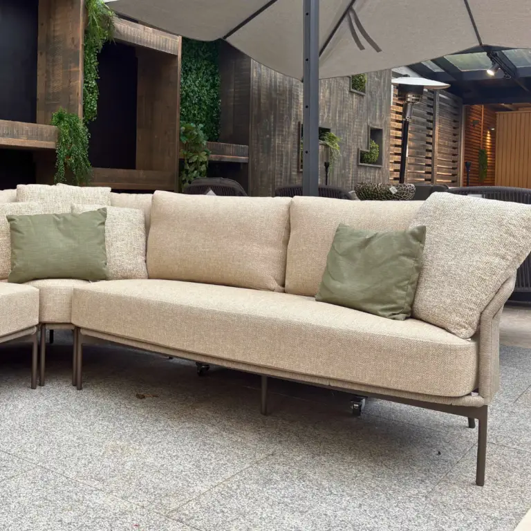 Garden Furniture collection Florence corner set in terre for sale from The Outdoor Scene in Dublin 14. Or Outdoor.ie
