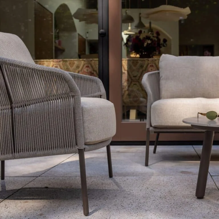 Garden Furniture collection Florence 3 seater sofa in terre for sale from The Outdoor Scene in Dublin 14