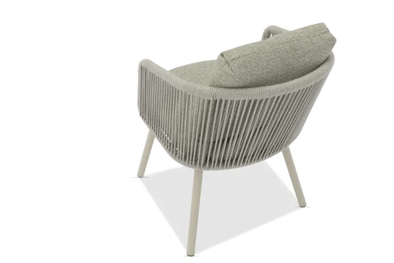 Top view of Harbour Garden Dining Chair Taupe for sale from The Outdoor Scene. Define premium style in outdoor living