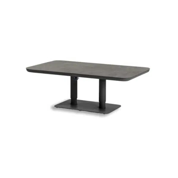 HiLo Taupe Height Adjustable Table – Graphite Ceramic Top