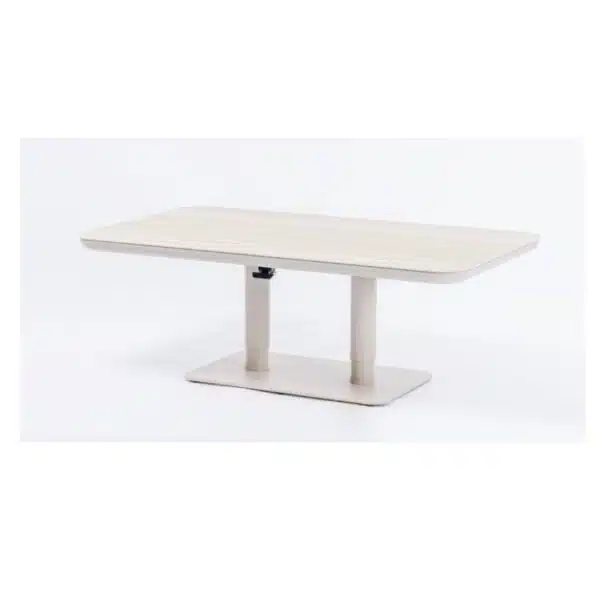 HiLo Sand Height Adjustable Table – Sand Ceramic top