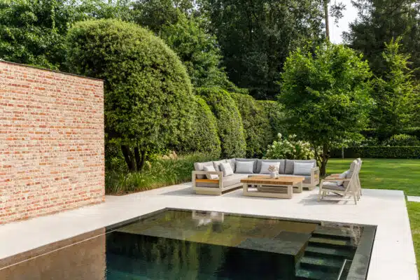 Himalya Garden Corner Sofa Set