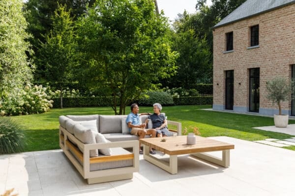 Himalya Garden Corner Sofa Set