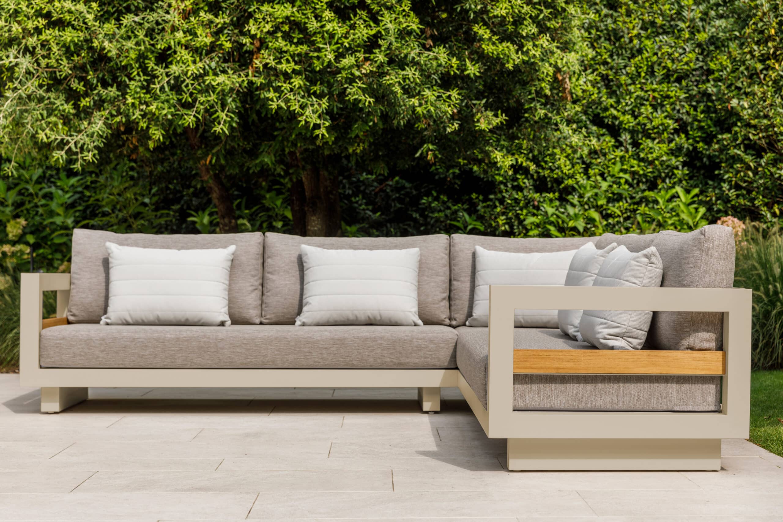 Himalya Garden Corner Sofa Set