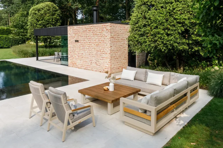 Himalaya Corner Garden Lounging Set for sale from The Outdoor Scene, Ireland. Garden sofas that are built to last