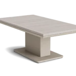 Luka Height Adjustable Garden Table - Ceramic Top