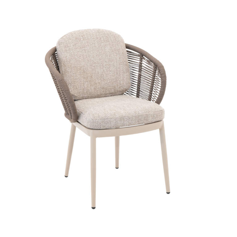 Santorini Dining Chair Sand for sale from The Outdoor Scene, Dublin Ireland. garden Chair