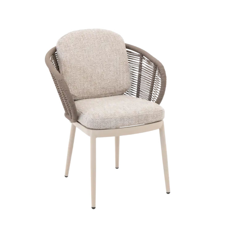 Santorini Dining Chair Sand for sale from The Outdoor Scene, Dublin Ireland. garden Chair