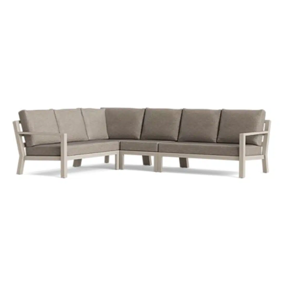 Timber Hybrid Corner Sofa Collection – Sand